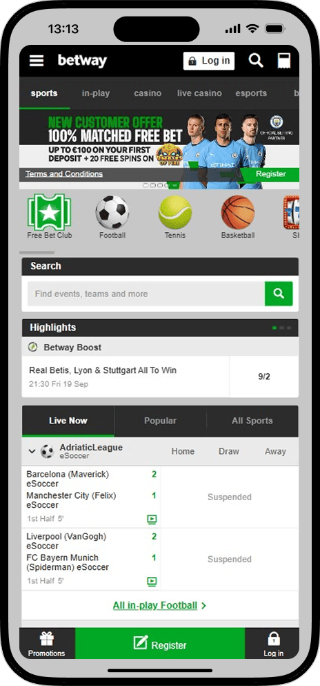 Betway Sportsbook
